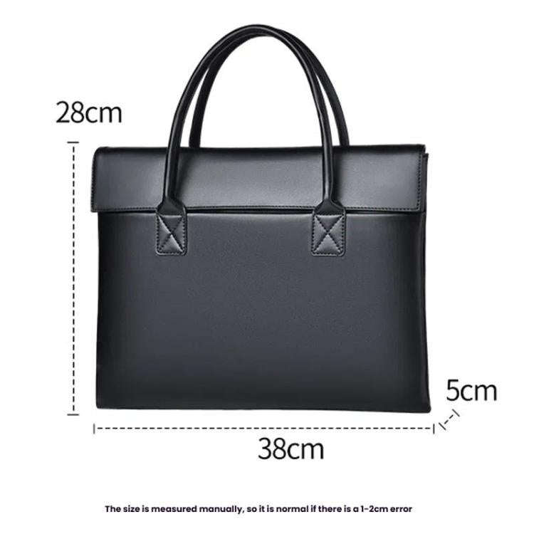 14 inch Laptop Bag Lightweight Laptop Bag Business Simple Handheld Briefcase(Blue)