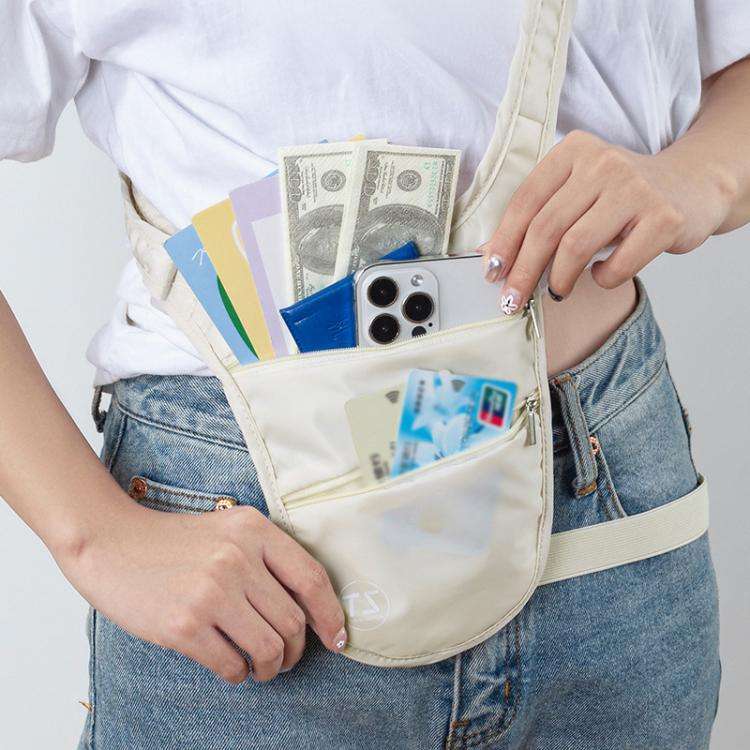 Breathable Sports Waist Pack Invisible Anti-Theft Men Women Travel Crossbody Phone Change Storage...