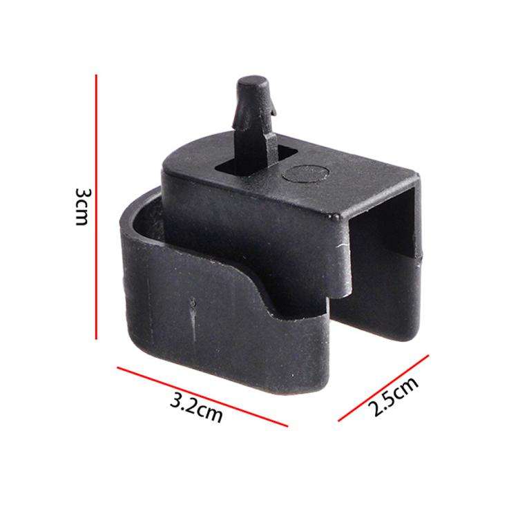 Car Modification Right Rear Tailgate Bushing For Chevrolet(Black)