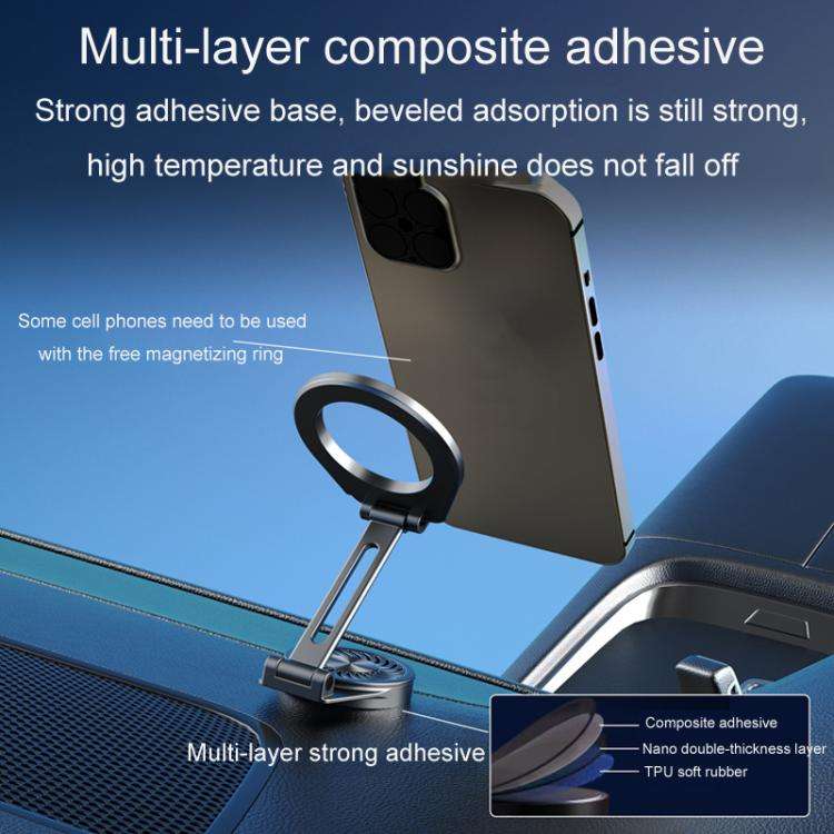 Car Magnetic Cell Phone Holder Dashboard Universal Navigation Mount, Style: Aroma Model