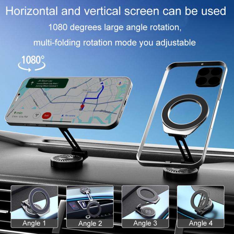 Car Magnetic Cell Phone Holder Dashboard Universal Navigation Mount, Style: Aroma Model