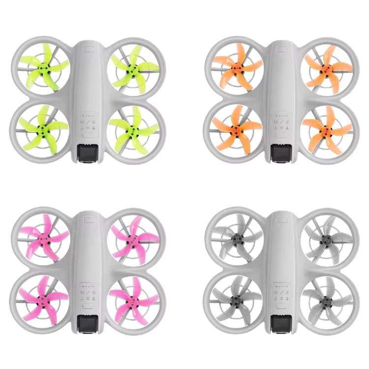 1pair For DJI Neo RCSTQ Drone 5 Blade Paddle Quick Release Replacement Blade(Gray)
