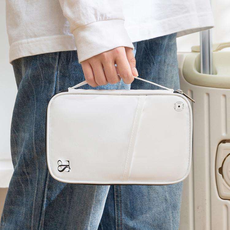 TRAVEL SEASON RFID Anti-theft Passport Clip ID Bag Waterproof Protective Case Travel Organizer Ba...
