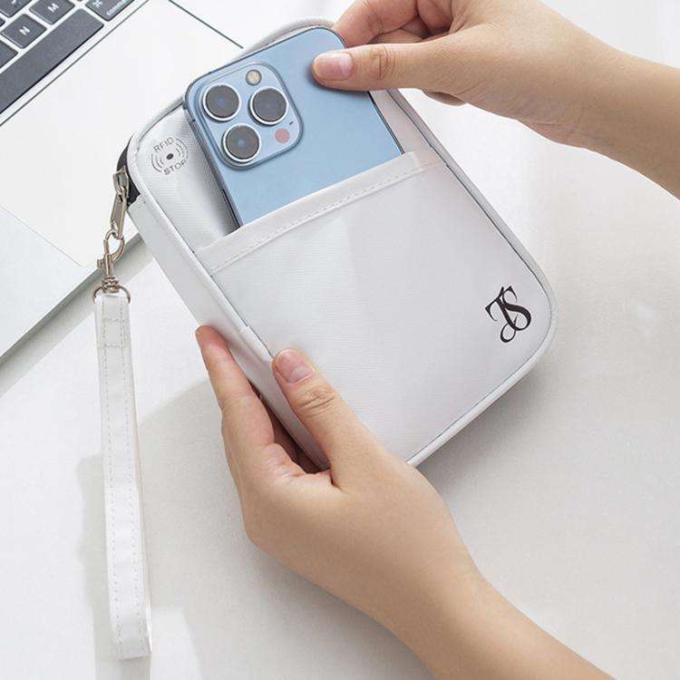 TRAVEL SEASON RFID Anti-theft Passport Clip ID Bag Waterproof Protective Case Travel Organizer Ba...