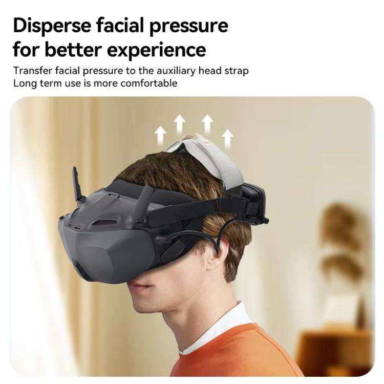 For DJI N3 Breathable Pressure Relief Comfortable Headband(Upgrade Model)