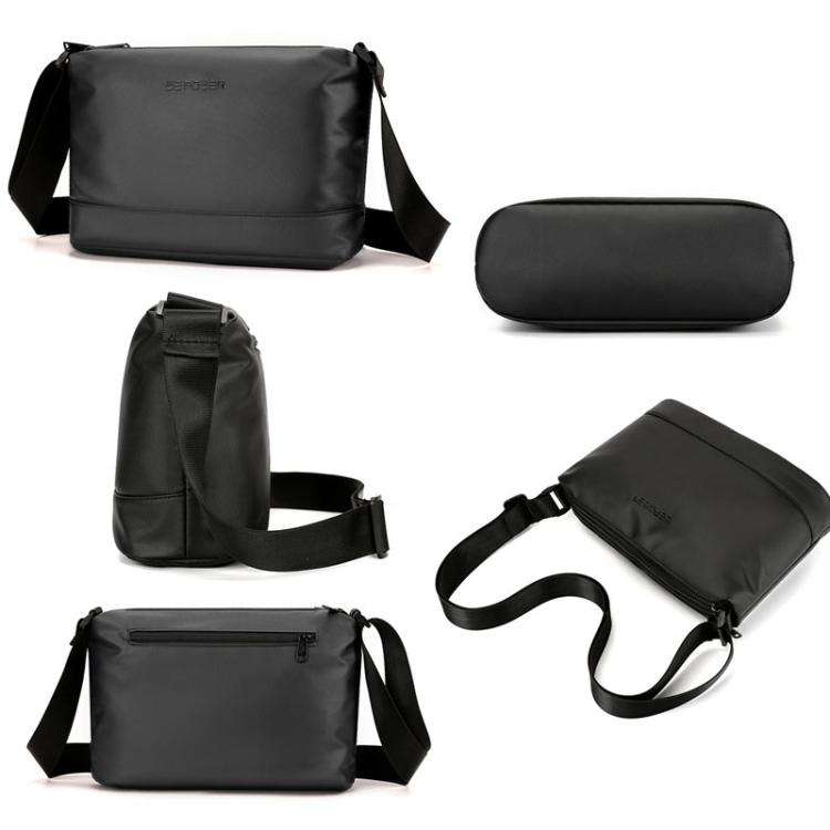 WEPOWER Simple Shoulder Bag For Men Light Casual Commuter Messenger Pack(Army Green)
