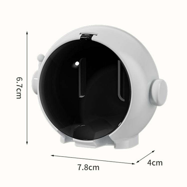Cartoon Wall-mounted Hole-free Bathroom Shelf Home Electrical Toothbrush Hanging Holder(Yellow)