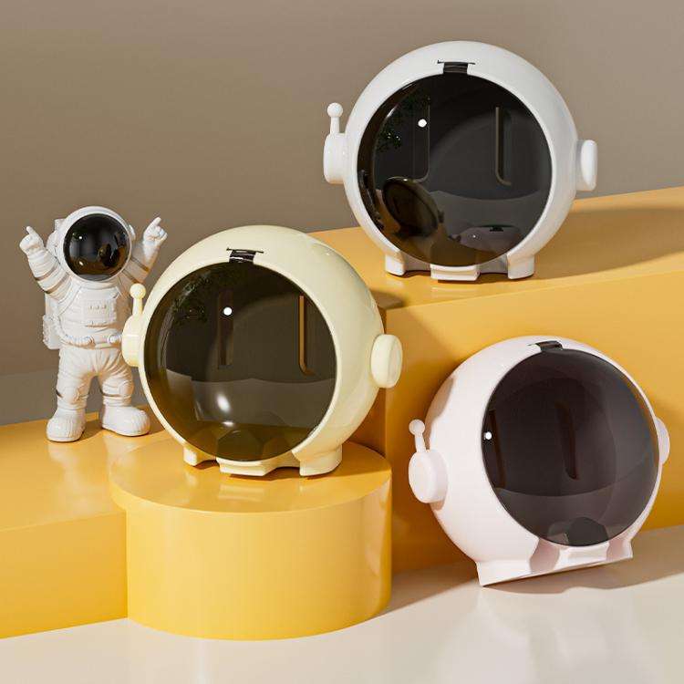 Cartoon Wall-mounted Hole-free Bathroom Shelf Home Electrical Toothbrush Hanging Holder(Yellow)