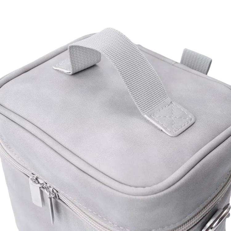 RCSTQ Drone Universal Storage Bag Inner Compartment Partitioned Tote Bag(Gray White)