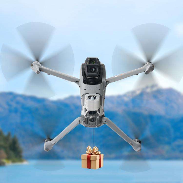 For DJI Air 3S RCSTQ Drone Air Thrower Transport Device(Thrower+Binding Line)