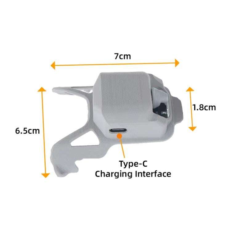 For DJI Air 3S RCSTQ Drone Air Thrower Transport Device(Thrower+Binding Line)
