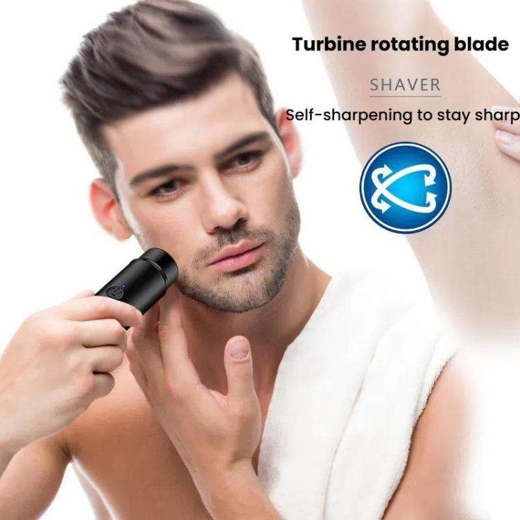 JILILAI 033 Electric Shaver Portable Mini Razor Car Electrical Shaver(Blue)