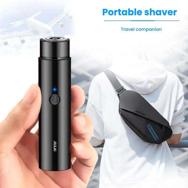 JILILAI 033 Electric Shaver Portable Mini Razor Car Electrical Shaver(Blue)