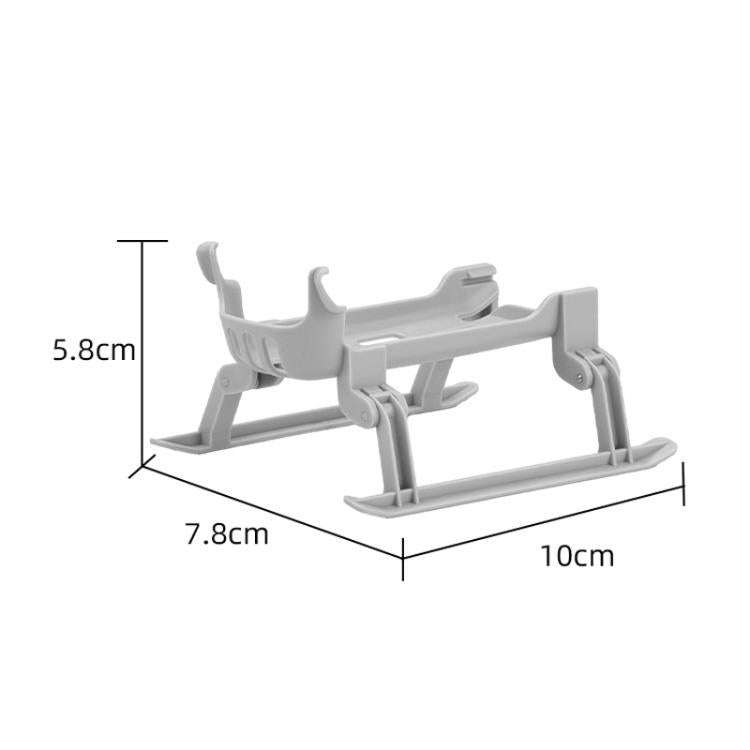 For DJI Neo BRDRC NEO021 Boosting Kickstand Drone Landing Gear Folding Sled Kickstand(Gray)