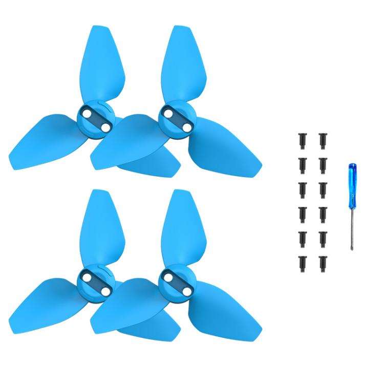 For DJI Neo BRDRC 2pairs Drone Propeller Wing Protection Accessories(Blue)