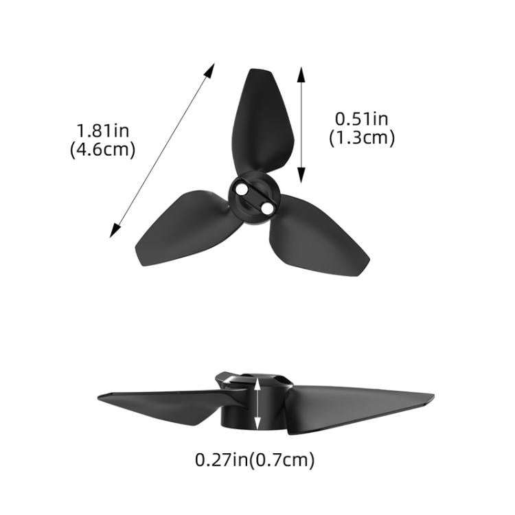 For DJI Neo BRDRC 2pairs Drone Propeller Wing Protection Accessories(Blue)