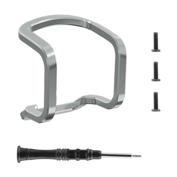 For DJI Neo BRDRC Metal Bumper Crash Bar Drone Gimbal Lens Protection Bracket Accessories(Silver)