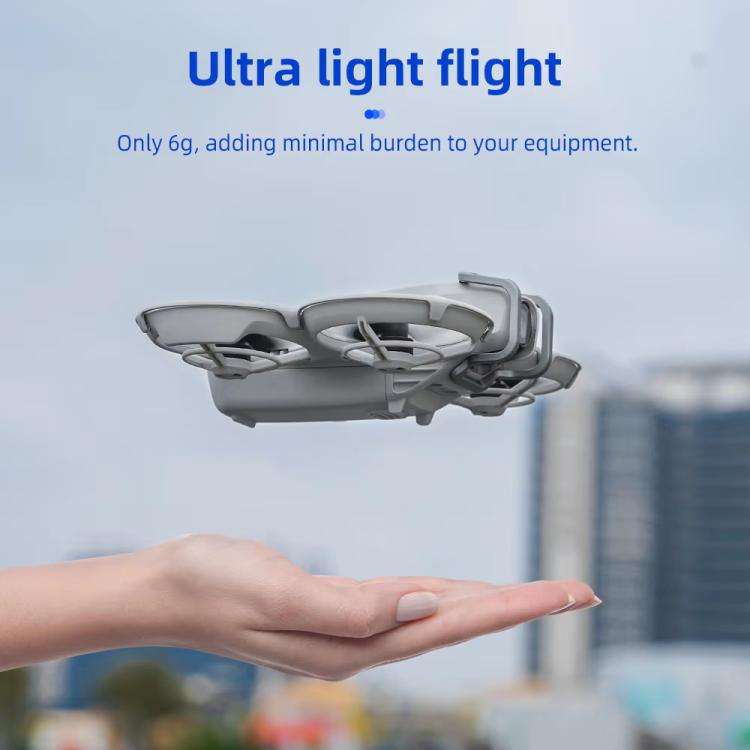 For DJI Neo BRDRC Metal Bumper Crash Bar Drone Gimbal Lens Protection Bracket Accessories(Silver)