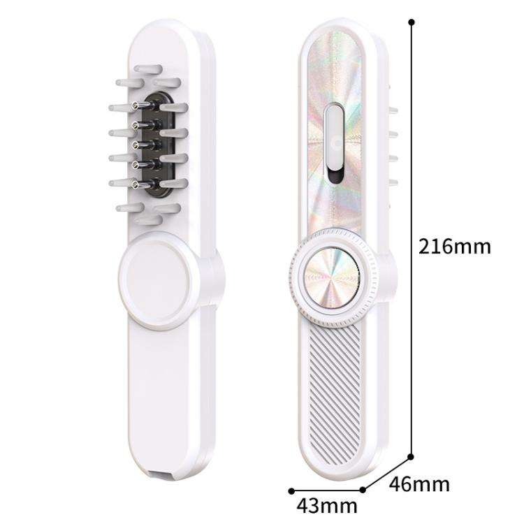 Hair Oil Applicator Roller Ball Red / Blue Light Electric Massage Comb Hair Regrowth Conductive C...