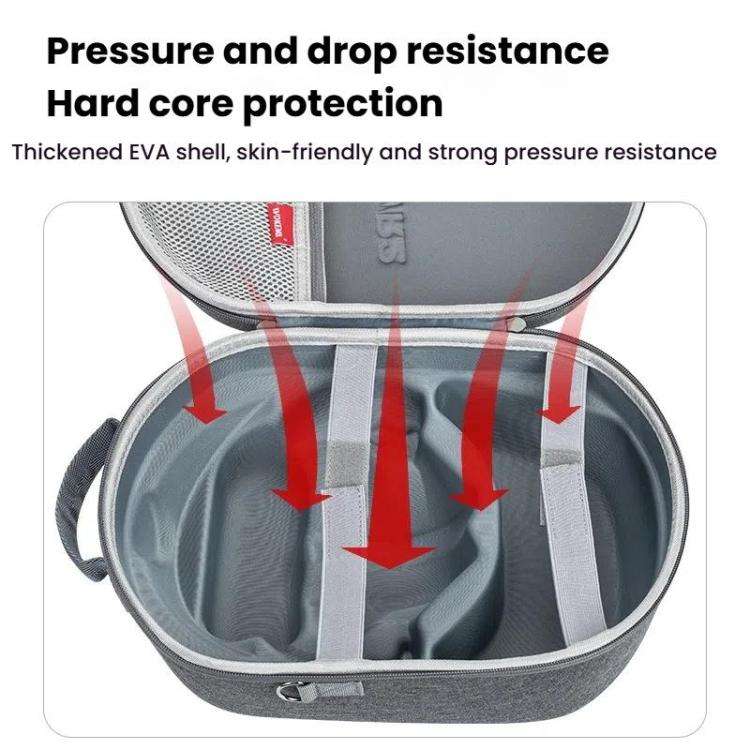 For PlayStation VR2 Portable Protective Storage Bag, Style: Shoulder Strap Dark Gray