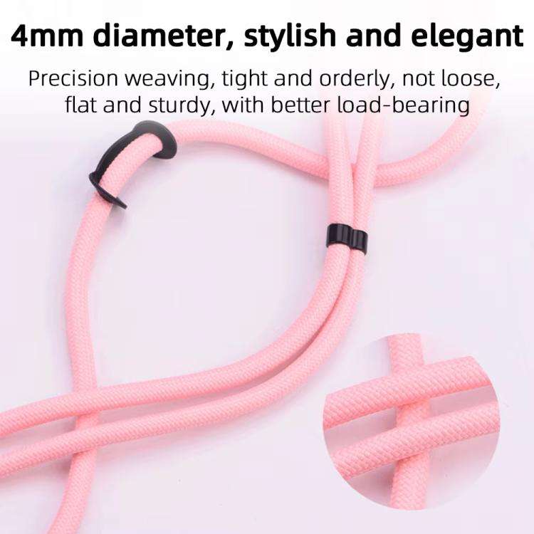 BRDRC Sport Camera Lanyard With 1/4 inch Screw Anti-Lost Crossbody Rope Accessory(Pink)