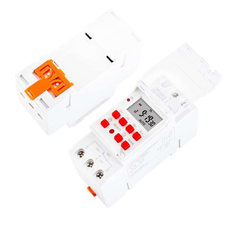 SINOTIMER TM919sB 220V 30A 1 Second Interval 7-Day Programmable Timer Din Rail Mounted