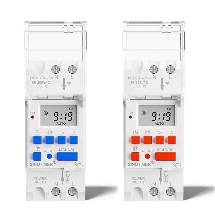 SINOTIMER  TM919TK-16A 85-265VAC Astronomical Time Switch For Automatic Calculation Of Sunrise An...