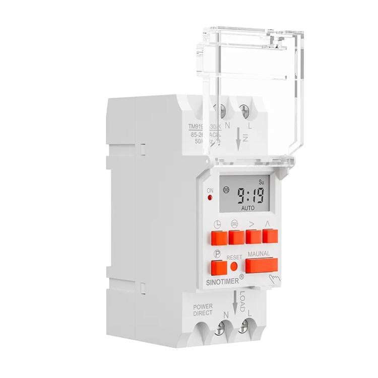 SINOTIMER  TM919TK-16A 85-265VAC Astronomical Time Switch For Automatic Calculation Of Sunrise An...