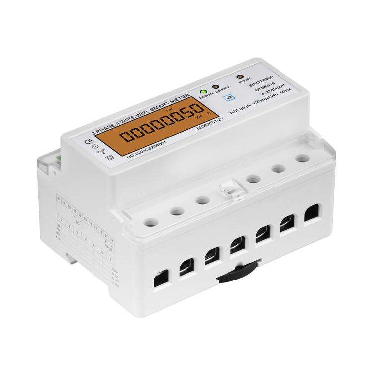 SINOTIMER DTS6619-050 80A With Switch 3-phase Tuya WiFi Energy Meter AC 380V