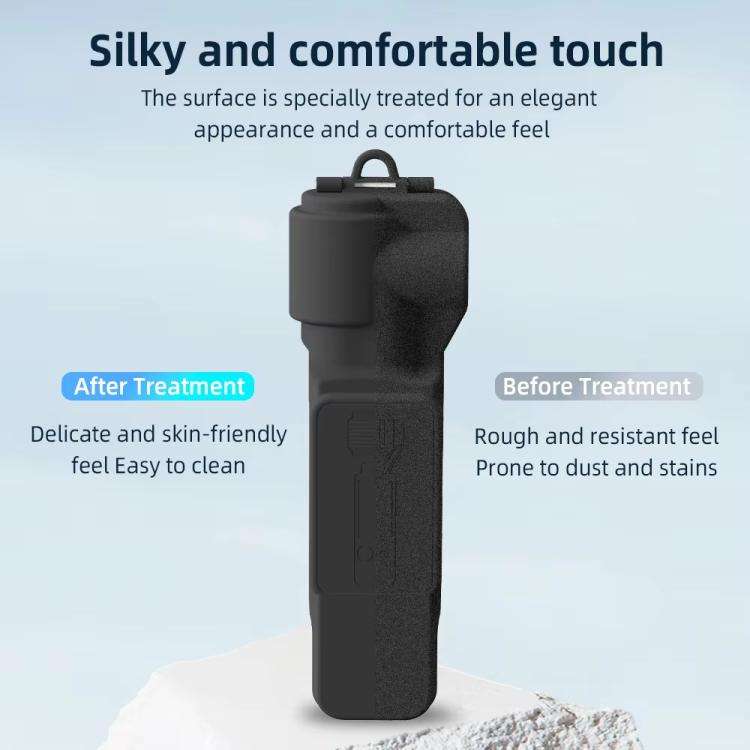 For DJI OSMO Pocket 3 BRDRC Lens Cap Camera Case Screen Protector Accessories(Black)