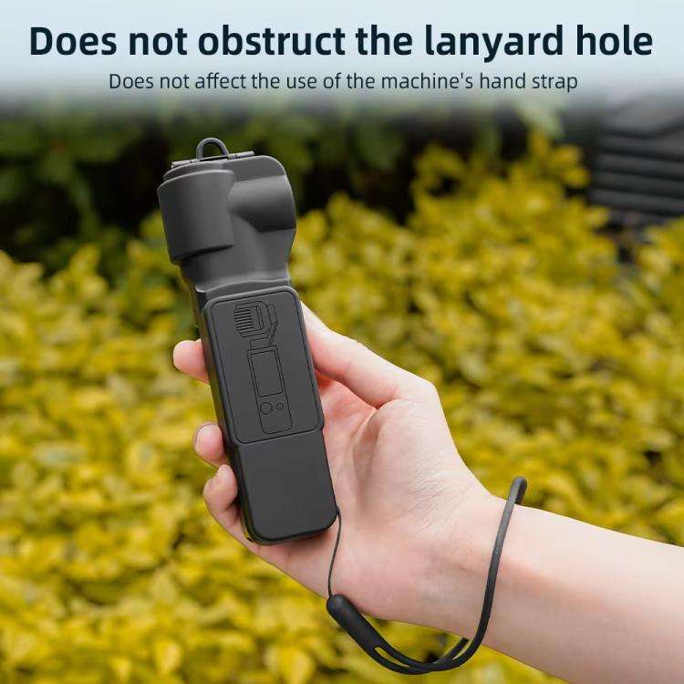 For DJI OSMO Pocket 3 BRDRC Lens Cap Camera Case Screen Protector Accessories(Black)