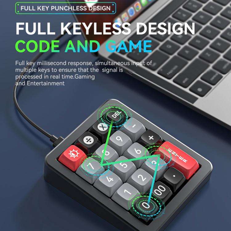 MKESPN K812 GASKET Aluminum Alloy RGB Hot-Swap Customized Wired Mini Mechanical Gaming Keyboard(W...
