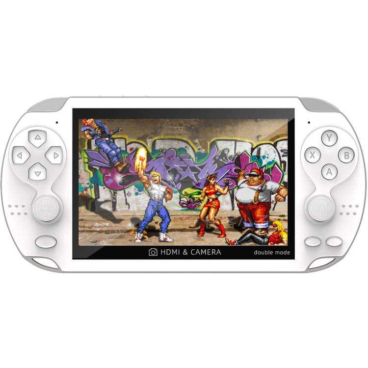 A3 4.3-Inch Handheld Game Console With Camera Supports Dual Handles/TV Output/10 Simulators Built...