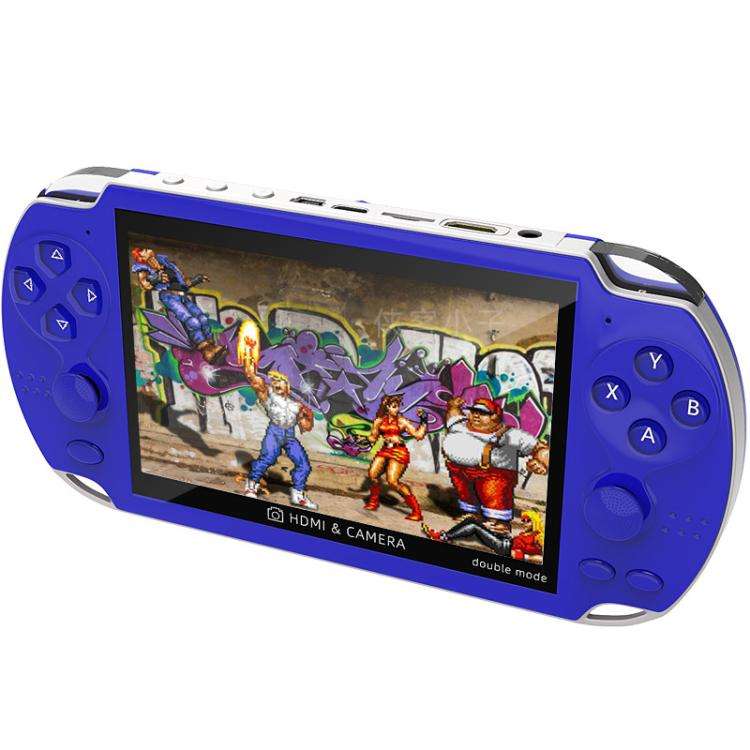 A3 4.3-Inch Handheld Game Console With Camera Supports Dual Handles/TV Output/10 Simulators Built...