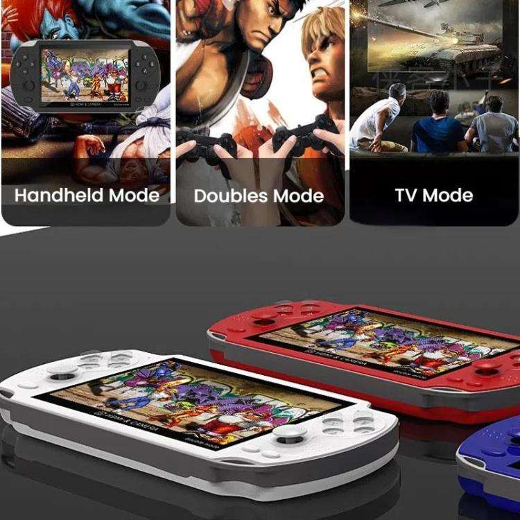 A3 4.3-Inch Handheld Game Console With Camera Supports Dual Handles/TV Output/10 Simulators Built...
