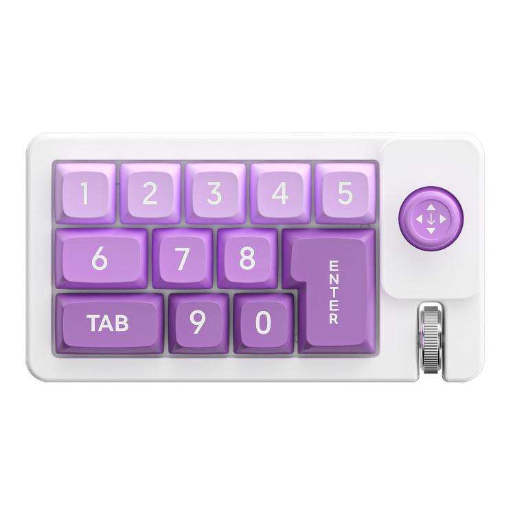 MKESPN K810 Joystick RGB Backlight Hot Swap Macro Customized Wired Mechanical Gaming Keyboard(Pin...