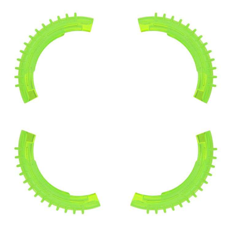 For DJI Avata 2 BRDRC 4pcs Paddle Protection Bumper Rings(Green)