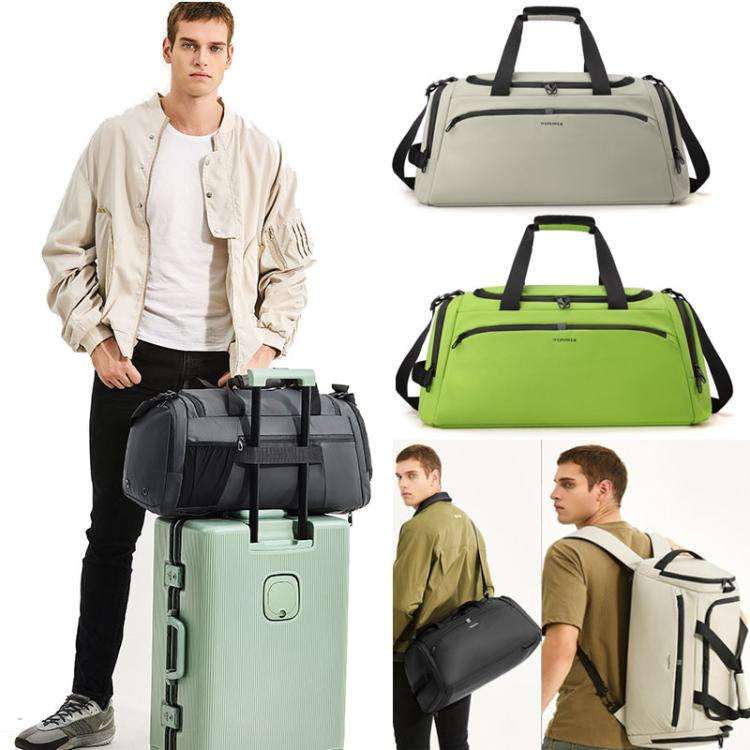 WEPOWER Large Capacity Travel Bag With Independent Shoe Compartment and Wet / Dry Separation Comp...