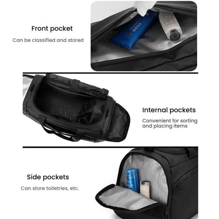 WEPOWER Large Capacity Travel Bag With Independent Shoe Compartment and Wet / Dry Separation Comp...
