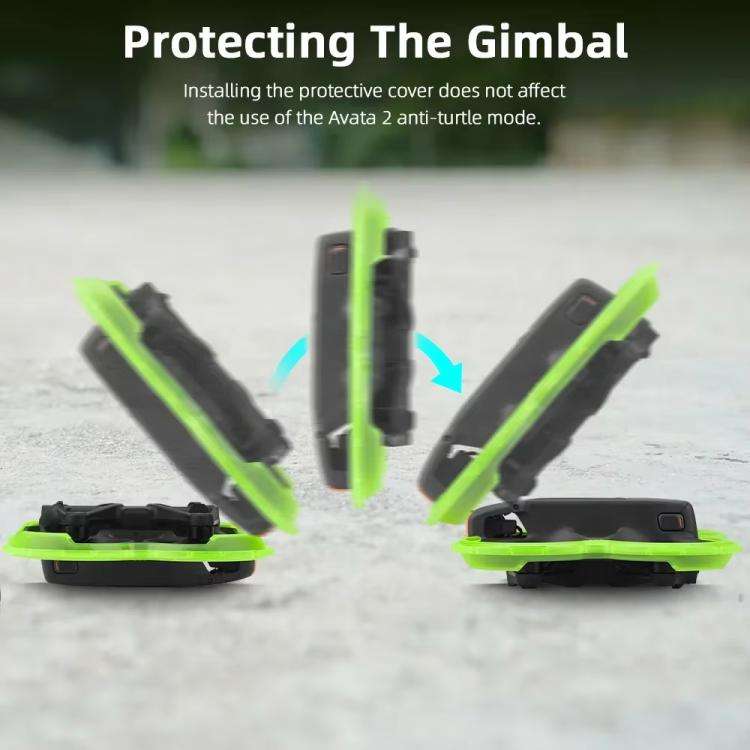 For DJI Avata 2 BRDRC Integrated Paddle Protector One-piece Bumper Ring(Orange)