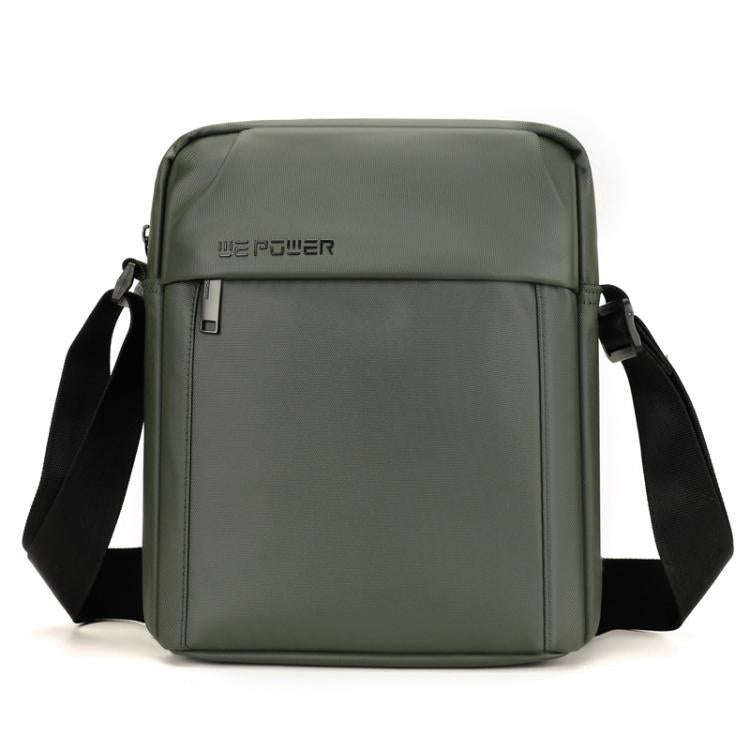 WEPOWER Men Messenger Bag Large Capacity Leisure Shoulder Bag For Travel Commuting(Amry Green)