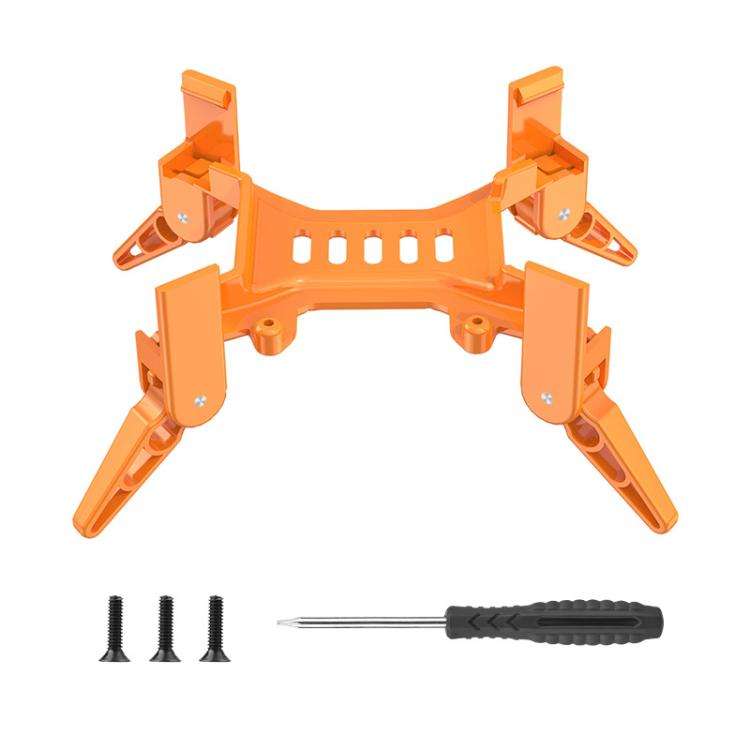 For DJI Avata 2 BRDRC Folding Height Enhanced Landing Gear Gimbal Protective Kickstand(Orange)