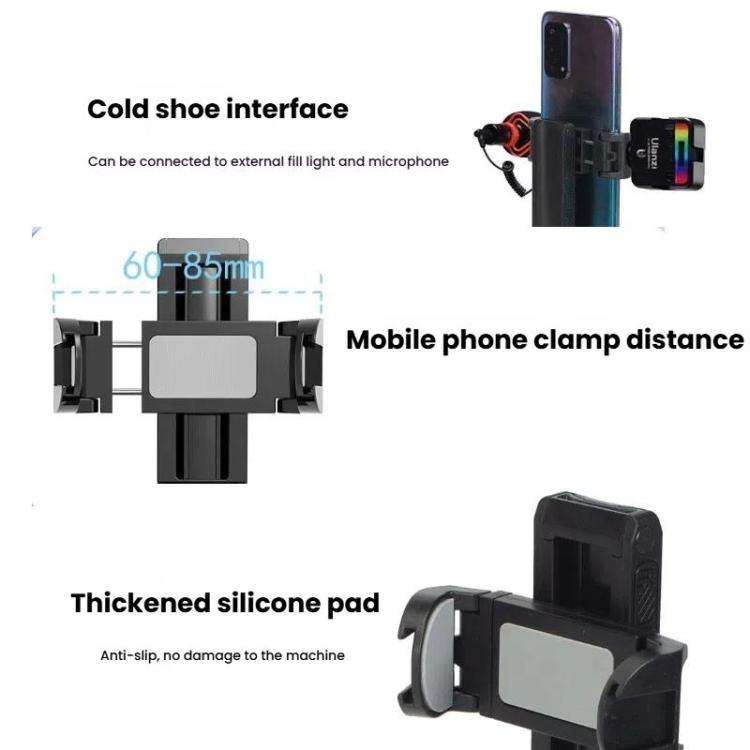 Pocket Mini Selfie Stick 3 In 1 Extendable Grip Phone Tripod With Bluetooth Remote Control(White)