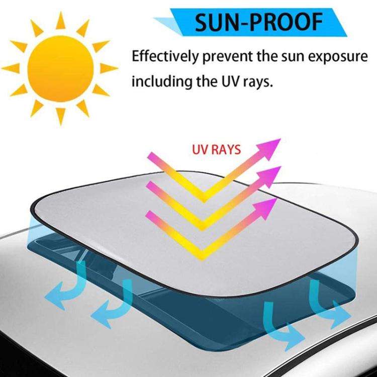 48 x 70cm For BMW Mini Car Roof Heat Insulation UV Reflective Sunshade Cover(Style A)