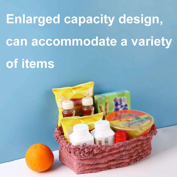 Mini Retractable Bubble Bag Multifunctional Large-capacity Elastic Shopping Bag(Eraser Pink)