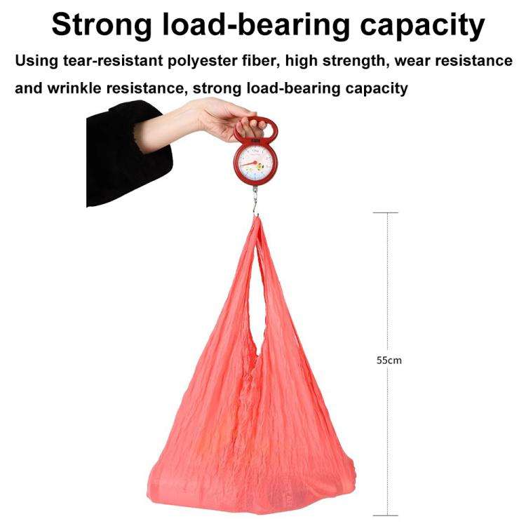 Mini Retractable Bubble Bag Multifunctional Large-capacity Elastic Shopping Bag(Khaki)
