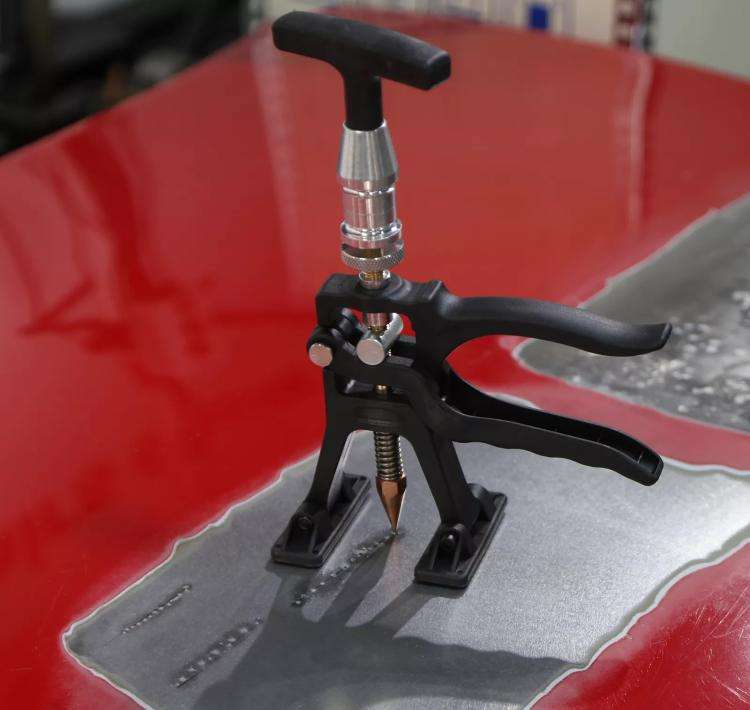 Data Recovery Repair Tool Automotive Sheet Metal Dent Puller(Black)