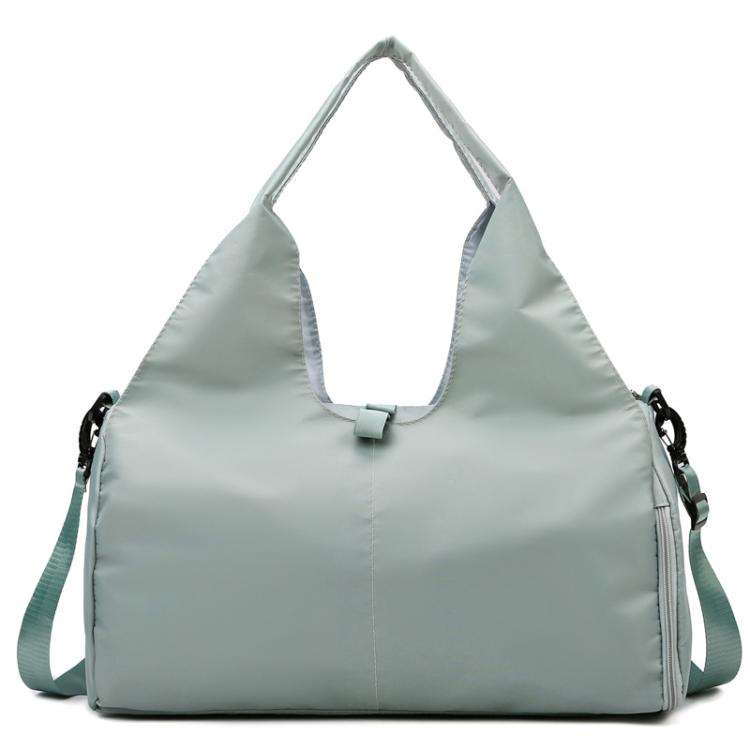 Yoga Gym Bag Handheld Luggage Bag Large Capacity Wear-resistant Travel Bag(Green)