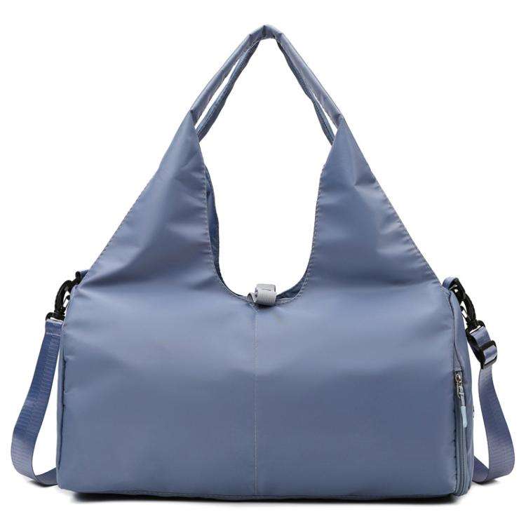 Yoga Gym Bag Handheld Luggage Bag Large Capacity Wear-resistant Travel Bag(Blue)