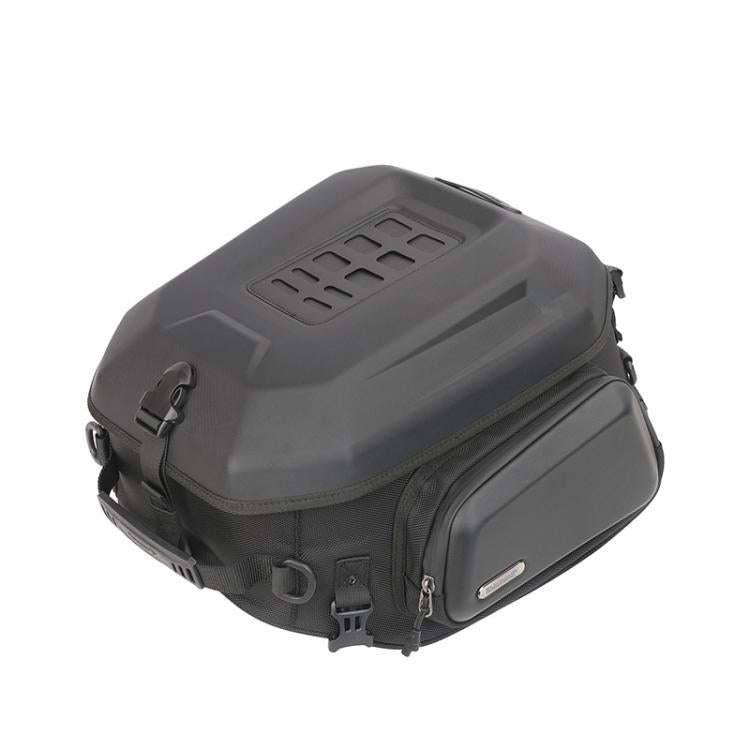 Rhinowalk MT2335 23L-35L Expandable Large-capacity EVA Hard Shell Motorcycle Tail Bag(Matt)